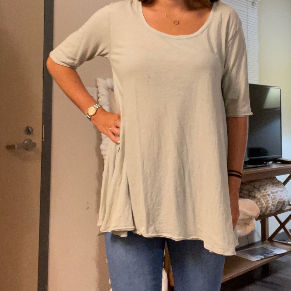 We the free tunic in sea foam